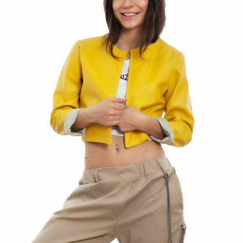 Veste Parka Vintage Jaune Taille 38 - Excellent état - Style Manteau Femme