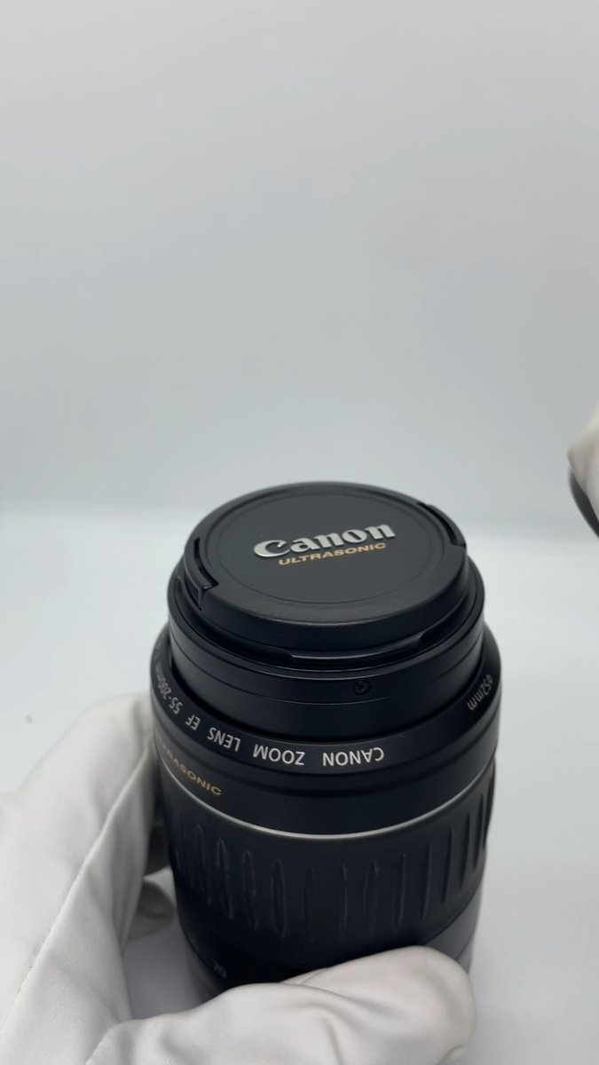 Canon EF 55-200mm 1:4.5-5.6 Ⅱ USM ⏯️[Mint] Canon EF 55-200mm f/4.5-5.6 II USM AF Zoom Lens From
