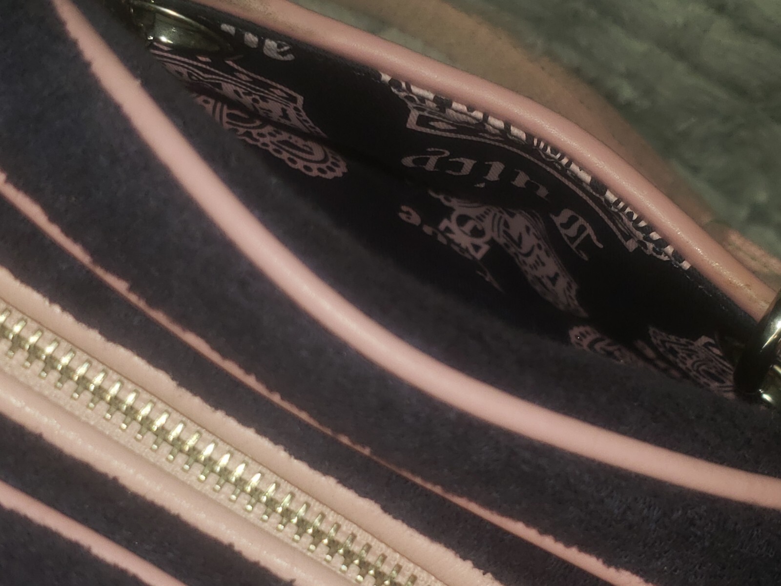 Vintage Rare Juicy Couture Girls Gone Juicy Mini Bowler Bag Great Condition!