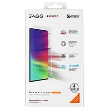 ZAGG InvisibleShield Fusion XTR Curve Screen Protector for Galaxy S22 Ultra
