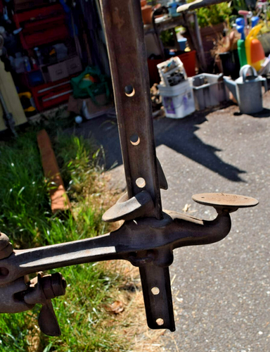Antique Duplex C Clamp Pat. 3-21- 22 Amazing Clamp Design - Picture 12 of 15