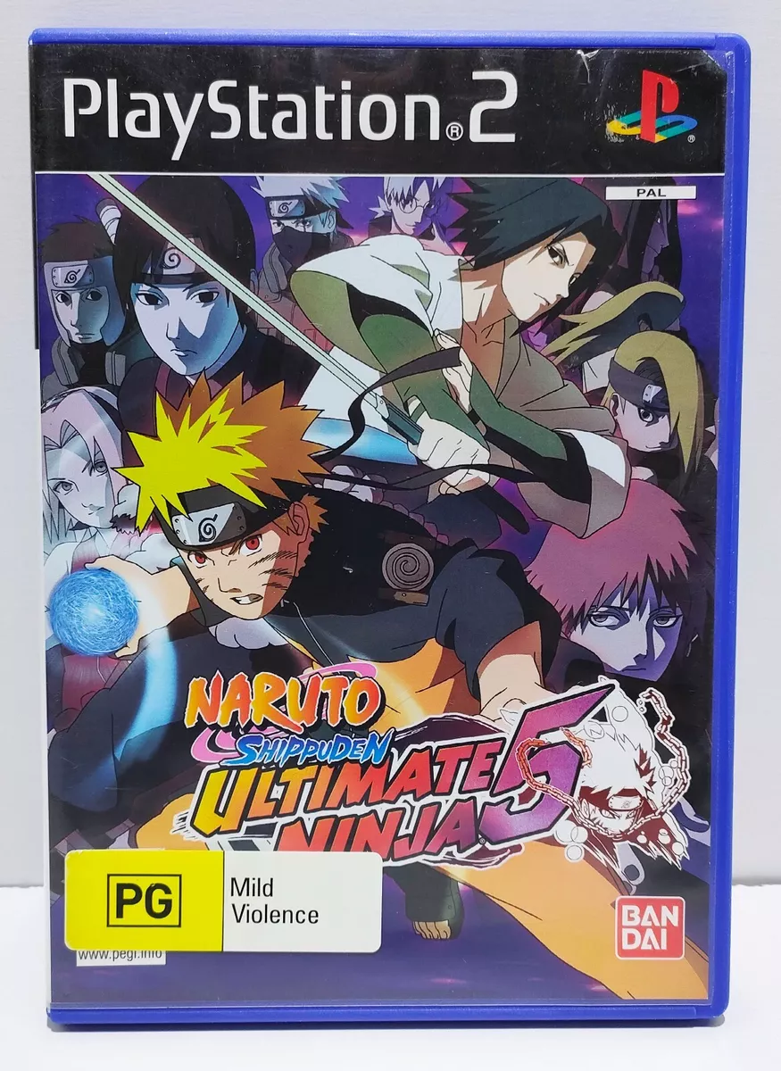 Naruto Shippuden: Ultimate Ninja 5 PlayStation 2 Box Art Cover by  shippudensasuke23