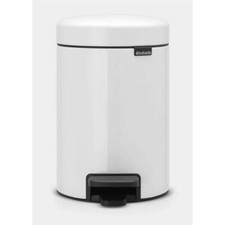 BRABANTIA NEWICON PEDAL BIN 3L - Fresh White