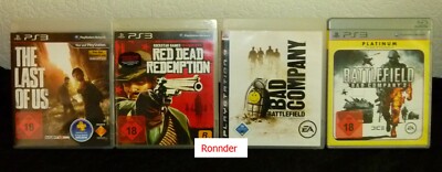 3 Games für PS3 (Sammlung) + ZUGABE (Battlefield) - Playstation 3 - 3 Disc -