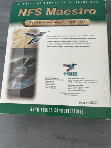 Hummingbird NFS Maestro SOLO V6.0.1 - Used - Picture 3 of 3