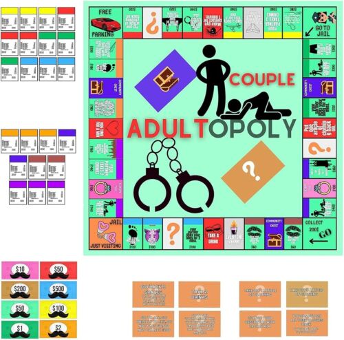 Adult Board Games for Date Night & Couple Relationship Conversation Ideas Gifts