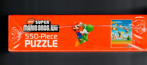 Super Mario Bros. Wii 550 Piece Collector's Puzzle New/Sealed - Picture 5 of 5