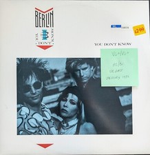 Berlin You Don't Know Vinyl Record VG+/VG+ MERX237 1986