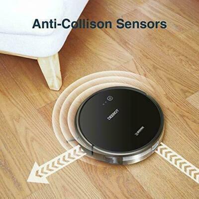 Ecovacs Deebot 601 Robotic Vacuum Cleaner with S Shaped Systematic