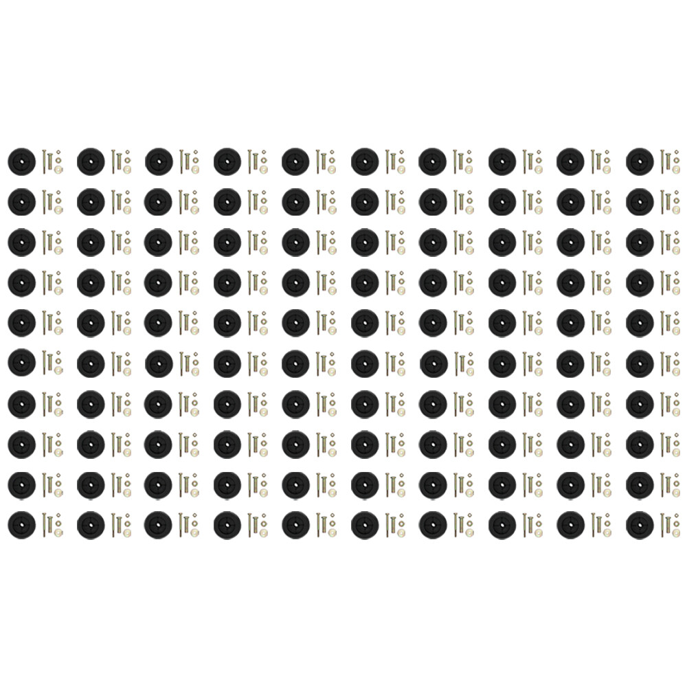 103-3168 Cantidad 100: Kit de ruedas de cubierta para Exmark Explorer Lazer Z Metro Turf Ranger