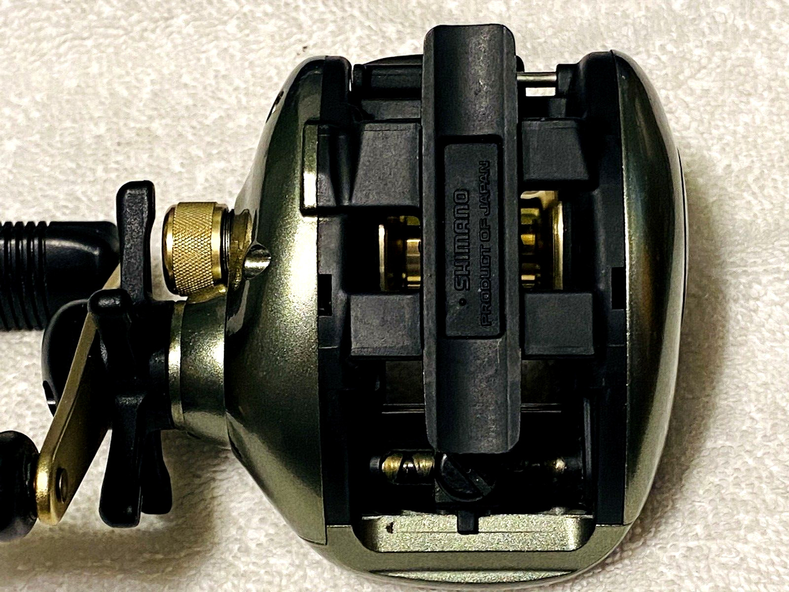 NICE CLEAN Vintage Shimano Curado CU-201BSF Japan Bait Casting Fishing Reel