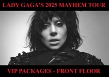 2 LADY GAGA VIP FRONT FLOOR HOSPITALITY PACKAGES - 7/29 KIA FORUM, LOS ANGELES