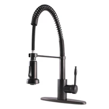 GSY8885NKL Single-Handle Pre-Rinse Kitchen Faucet, Oil Rubbed Bronze, Bronze