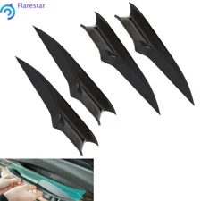 Interior Door Pull Handle Cover Kit For BMW 730 740 750 760 F02 2008-2015 Black