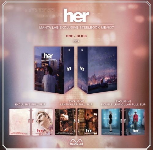 Steelbook Manta Lab ME37 Her One Click Boxset - NEW AND SEALED - Photo 3/6
