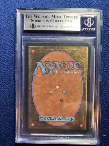 1993 MTG Alpha Ironroot Treefolk C G BGS 9 Quad++ Mint (9.5 surface) 1993 - Picture 2 of 2