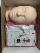 EYELASH Eye Lash Extension KIT with mannequin Head. No Glue Included.