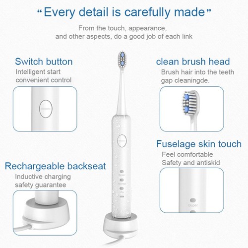 NEW adult charging ultrasonic automatic magnetic levitation electric toothbrush - Picture 18 of 26
