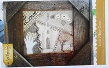 Sew Cherished Little White Church Wool/Scraps 8" x 10" Pattern