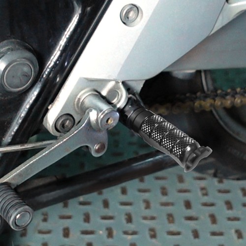 Black MCCP Motorcycle Rider Front Footpegs For Boulevard M109R VZR1800 06-24 23 - Picture 3 of 5