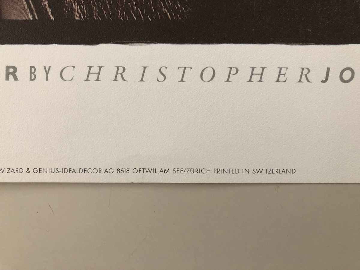 LACE AND LEATHER BY CHRISTOPHER JOYCE,RARE AUTHENTIC 1993 PRINT | eBay