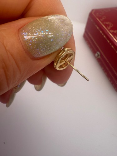 Cartier Vintage Pearl and Diamond Earrings - Picture 7 of 11