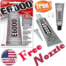 E6000 Glue 29.7ml / 14ml /59ml / 110ml Adhesives Multipurpose Rhinestones Craft=