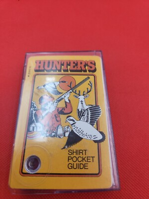 Hunter's Shirt Pocket Guide Esselte Pocket Book Manual