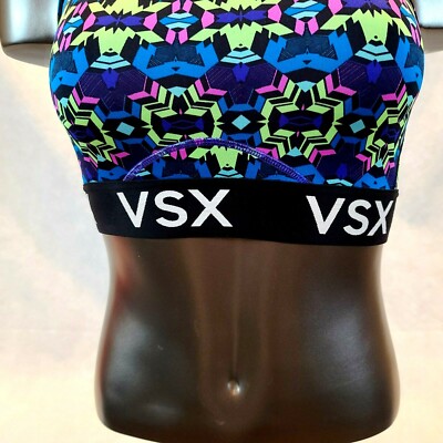 VSX Sport Victoria's Secret S/P Multi Color Pullover Light Weight