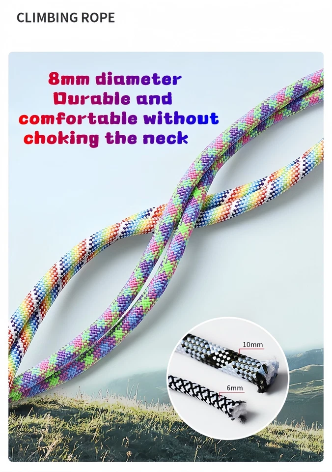 Verstellbares dickes Seil Anti-verloren Handyband Schlüsselband Hals/Umhängetasche UK - Bild 3 von 4