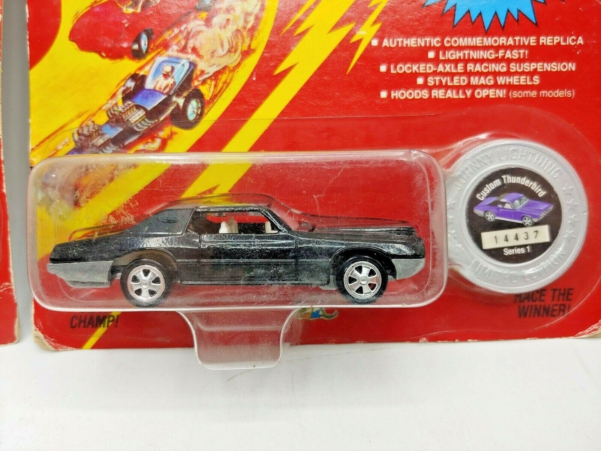 3) 1995 Johnny Lightning Commemorative Limited Edition ~ See