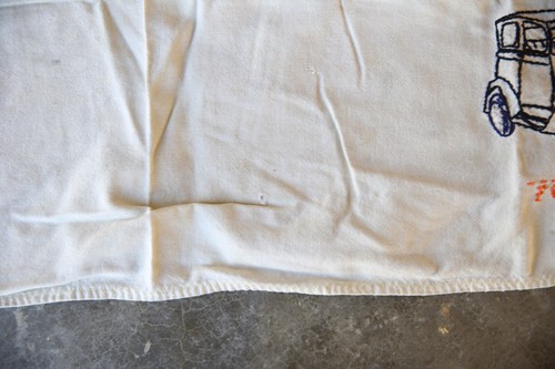 Vintage 1927 Ford Model T Dusting Cloth Embroidered Car Accessory RARE - Picture 6 of 10