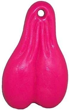 10" BULL NUT'S (PINK) - BIG RIG DANGLER BALLS - NEW PINK COLOR TRUCK NUTZ