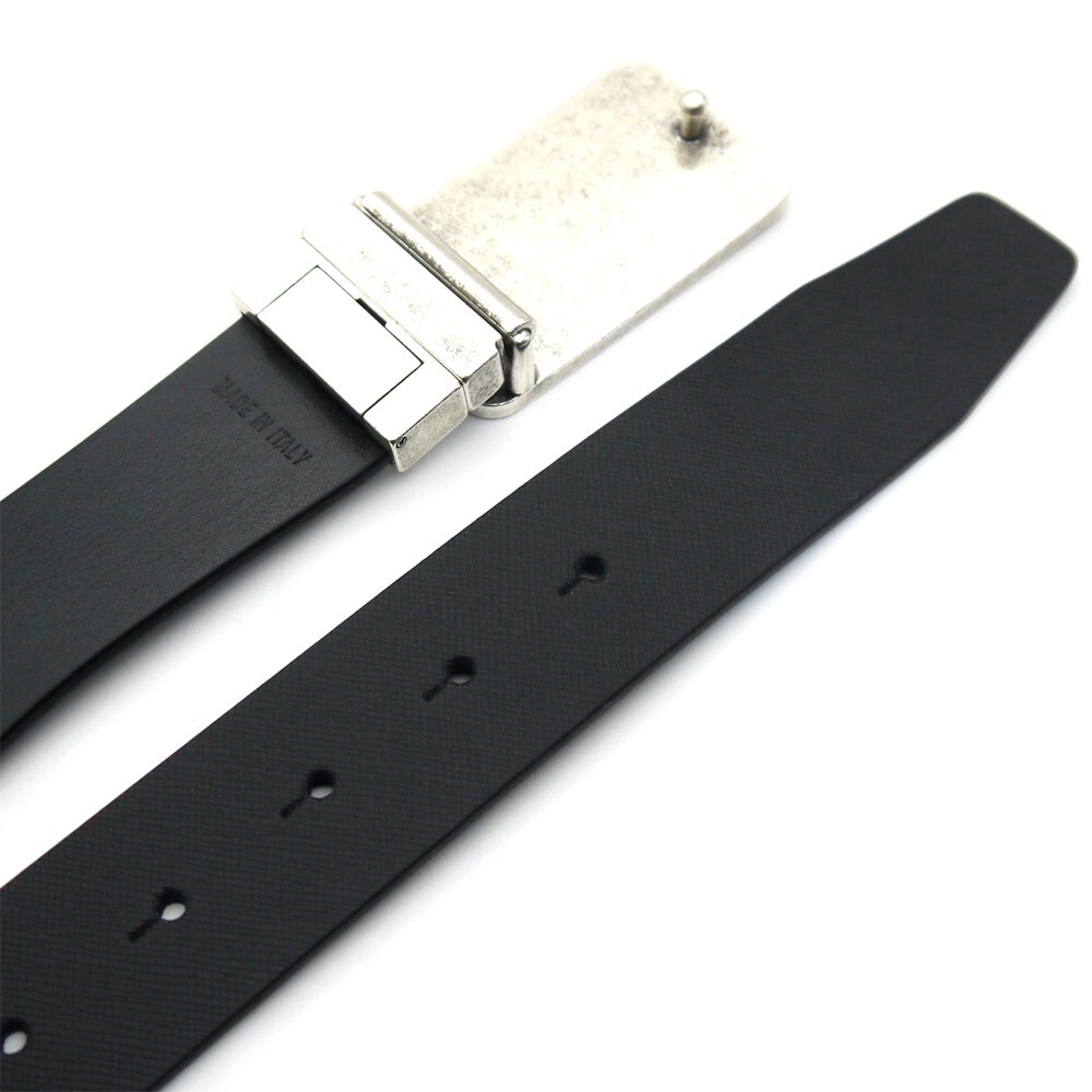 EMPORIO ARMANI Belt Reversible Top Type Buckle Leather x