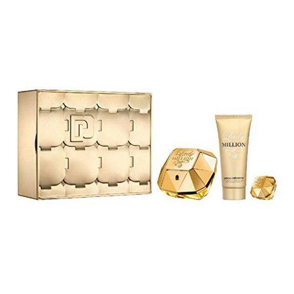 Set de Perfume Mujer Lady Million Paco Rabanne (3 pcs) | eBay Set de Perfume Mujer Lady Million Paco Rabanne (3 pcs) | eBay