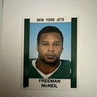 Panini 1988 Football '88 NFL New York Jets Freeman McNeil #159 Sticker — photo 1