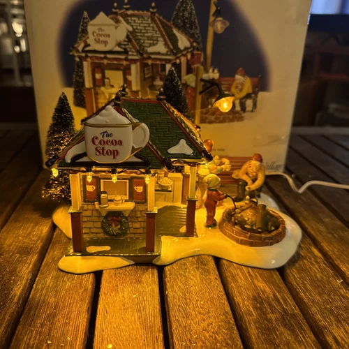 Dept 56 The Cocoa Stop The Original Snow Village 55096 Limited Edition In Box - Picture 2 of 18
