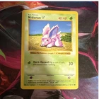 Pokémon TCG WOTC Base Set Nidoran (MALE) 55/102 Common Shadowless LP