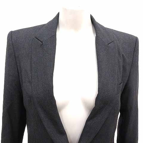 ZARA BASIC Tailored Jacket Fully Lined S Black /Y… - image 2