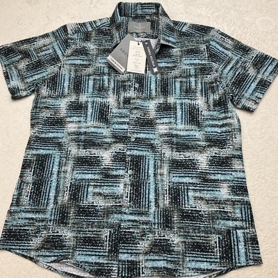 NWT ABOVE MAN Comfort Slim Fit Stretch Fabric Wrinkle Free Button Down Shirt XL