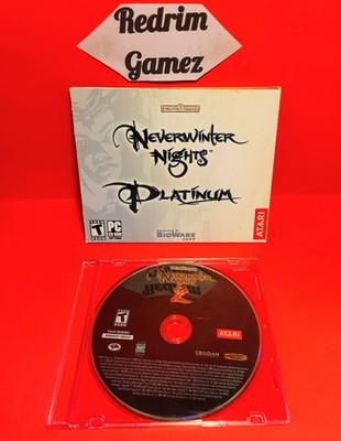 Neverwinter Nights Platinum/Neverwinter Nights 2 Windows PC CD-Rom Video Games