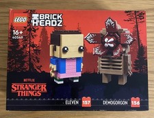 Lego Demogorgon & Eleven Brickheadz Stranger Things 40549