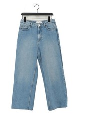 Nobody's Child Women's Jeans UK 12 Blue 100% Cotton Wide-Leg
