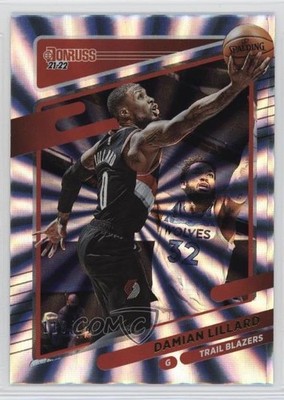 2021-22 Panini Donruss Holo Laser /149 Damian Lillard #96 7m3