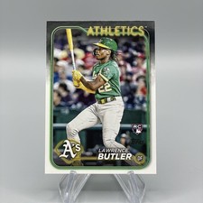 2024 Topps Series 2 - Lawrence Butler #676 (RC) Oakland Athletics A's