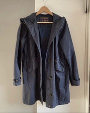Woolrich Parka Übergangsmantel Damen Baumwolle Dunkelblau Gr. M
