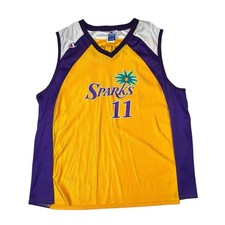 Vintage Champion Los Angeles Sparks #11 WNBA Practice Jersey XXL