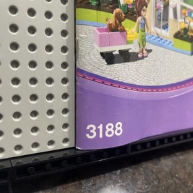 Lego 3187 Friends Butterfly Beauty Shop Instruction Manual Only No Bricks