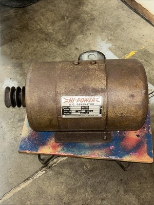 Hi-Power A.C. Generator Electric Motor 