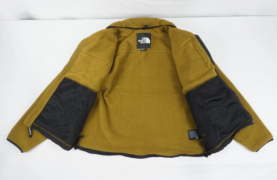The North Face Retro Denali Fleece Jacket In Moss Green/Black - Men's Medium - Image 3 of 4